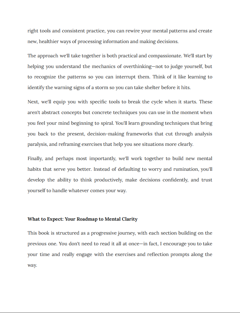 Unlearn Overthinking: Free Your Mind from the Endless Cycle